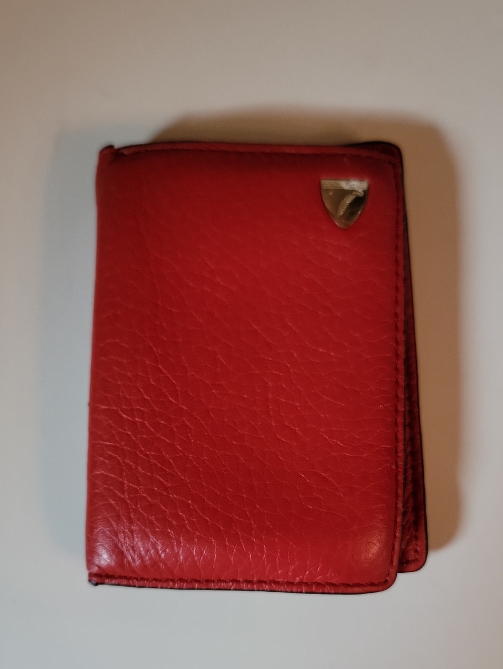 Aspinal Of London Red Leather Wallet